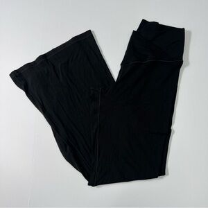 OFFLINE by Aerie Crossover Flare Leggings Black Yoga Pants XL